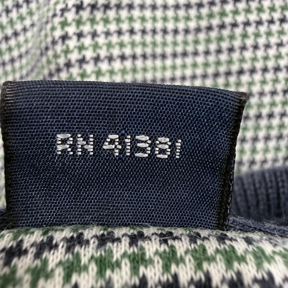 Vintage Ralph Lauren Polo shirt XL Blue Green With pocket